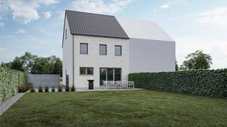 Nieuw te bouwen halfopen woning op een perceel van 6a05ca te Opperstraat, Heusden-Zolder. Dit is een doodlopend en dus zeer rustig straatje met veel groen, maar toch zeer centraal gelegen met winkels en openbaar vervoer in de directe omgeving.<br /><br />De voorgestelde woning van 176m2 in een moderne, strakke bouwstijl is voorzien van 3 slaapkamers. Voor het sanitaire gedeelte is er gekozen voor zowel een douche als een ligbad, met een apart toilet op de verdieping.<br />Op het gelijkvloers is er een open leefruimte met ruime zithoek en eethoek voorzien, alsook een keuken met aansluitend een handige berging.<br />In de inkomhal is er nog een apart toilet en de mogelijkheid voor een vestiairekast aanwezig.<br /><br />Deze nieuwbouwwoning is voorzien van de meest recente technieken zoals een warmtepomp, zonnepanelen, ventilatie D+ systeem en vloerverwarming, waardoor we een A+ energielabel (max. E0) kunnen garanderen. Dit vertaalt zich in de praktijk in een zeer energiezuinige nieuwbouwwoning!<br /><br />Dit project realiseren we in samenwerking met Matisimmo, vastgoed op maat.<br />Wens je meer informatie over deze woningen?<br />Plan je vrijblijvende afspraak met bouwadviseur Michiel via 011 450 280<br /><br />Sleutel op de deur<br />Ruwbouw winddicht<br />Sanitaire leidingen (inclusief hergebruik van regenwater)<br />Elektriciteit<br />verwarming via warmtepomp<br />vloerverwarming <br />Pleisterwerken<br />Isolatiewerken en chape<br />EPB berekening<br />Ventilatiesysteem D+<br />Kostprijs architect en veiligheidscoördinatie inclusief<br />Zonnepanelen<br />keuken<br />Sanitaire toestellen<br />Tegelvloeren op het gelijkvloers en in de badkamer<br />Binnendeuren in grondlaag<br />trap in hout<br />Voegwerken<br /><br />PRIJS SLEUTEL-OP-DE-DEUR <br />€ 393 521 excl. alle kosten op grond en constructie<br />€ 467 131 incl. alle kosten op grond en constructie