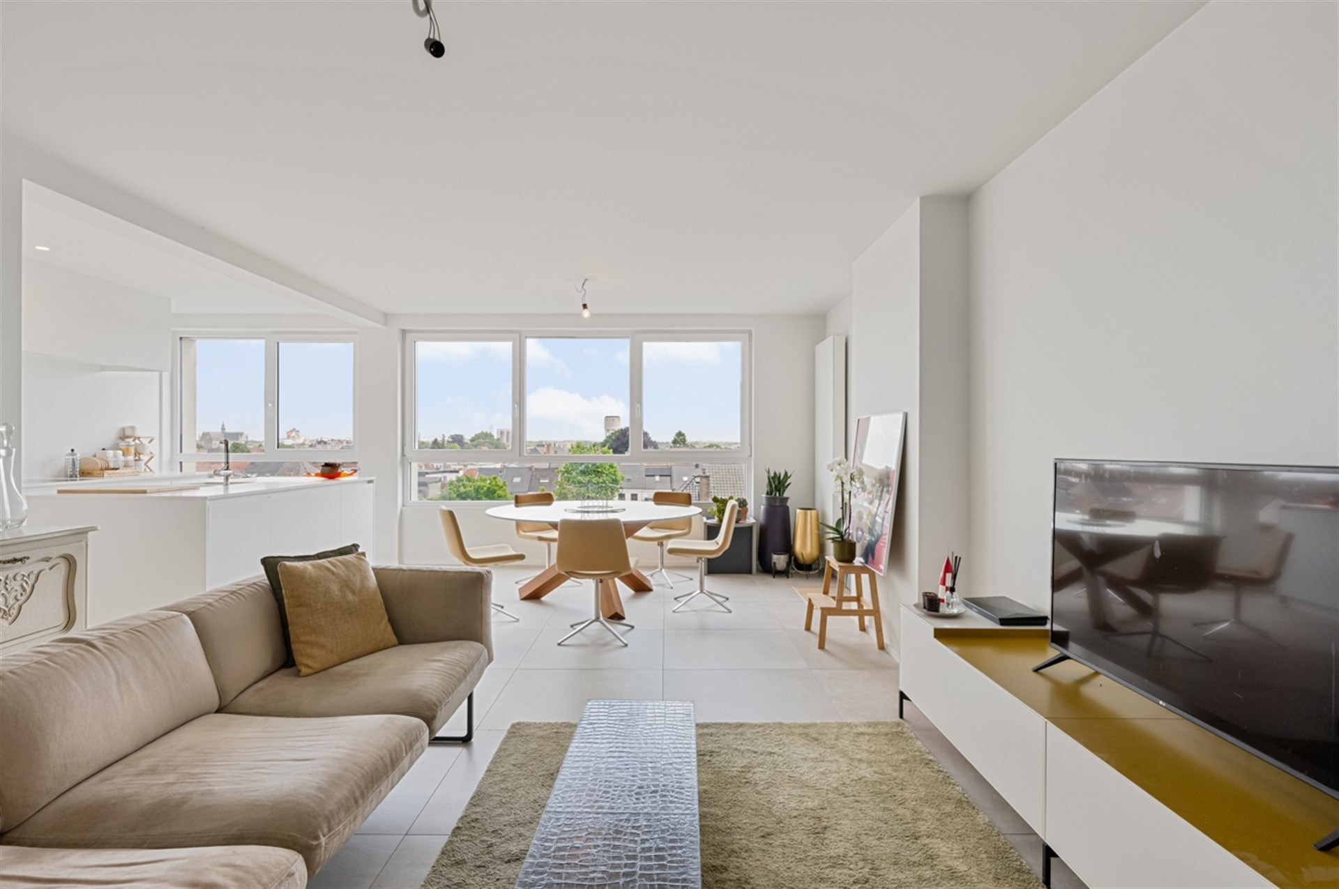 Ruim en stijlvol appartement met terras en prachtig uitzicht in hartje Aalst - foto 1