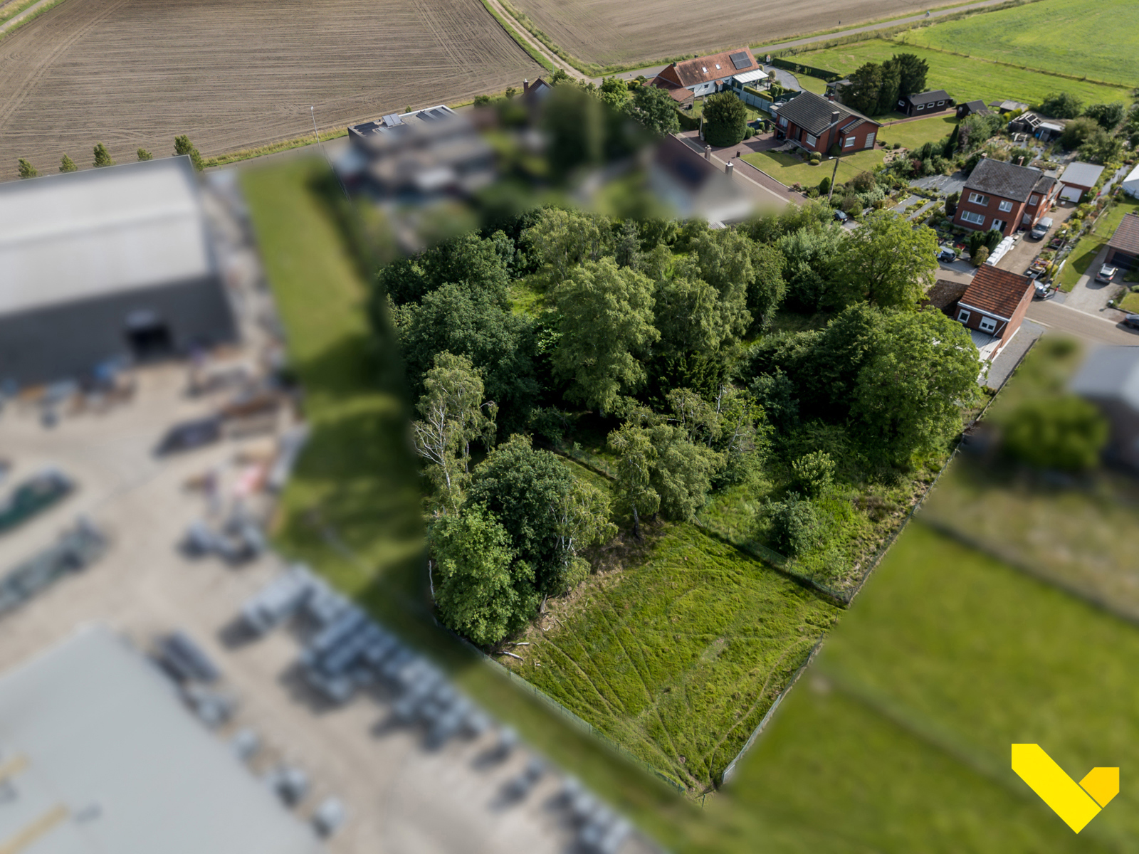 Prachtige bouwgrond met 25m straatbreedte en 27a  - foto 4