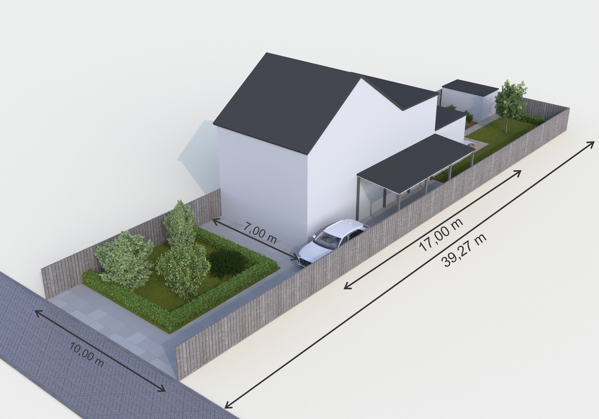 Bouwgrond voor halfopen bebouwing van 399 m² - foto 2