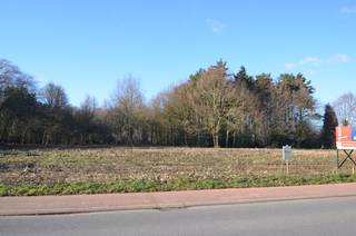 BINNENKORT te koop: Lokeren, nabij Staakteschool: landelijk gelegen bouwgrond met achterliggend bos - totale grondoppervlakte ca 2444 m2...