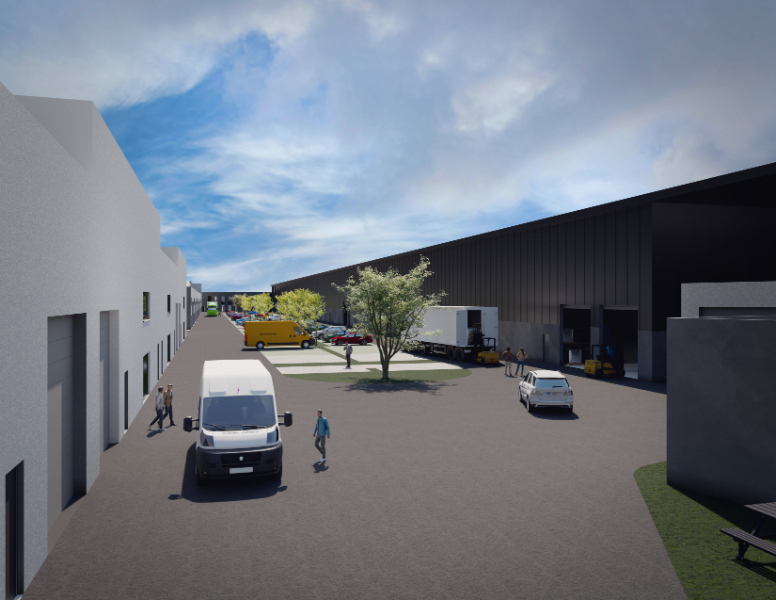 Modern nieuwbouw magazijn met kantoorruimte in Gent - foto 5