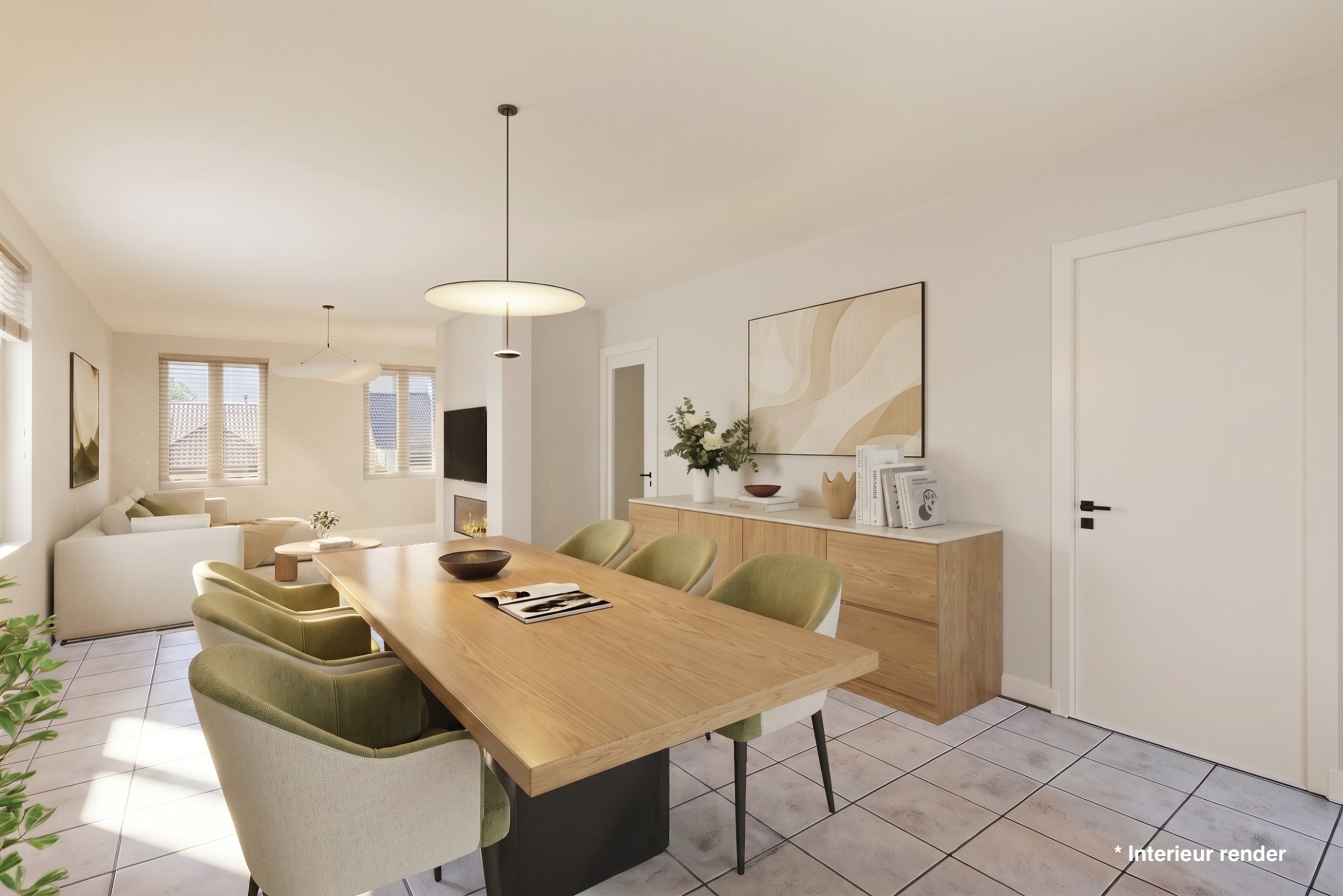Ruime woning met groenzicht te Gotem. - foto 5