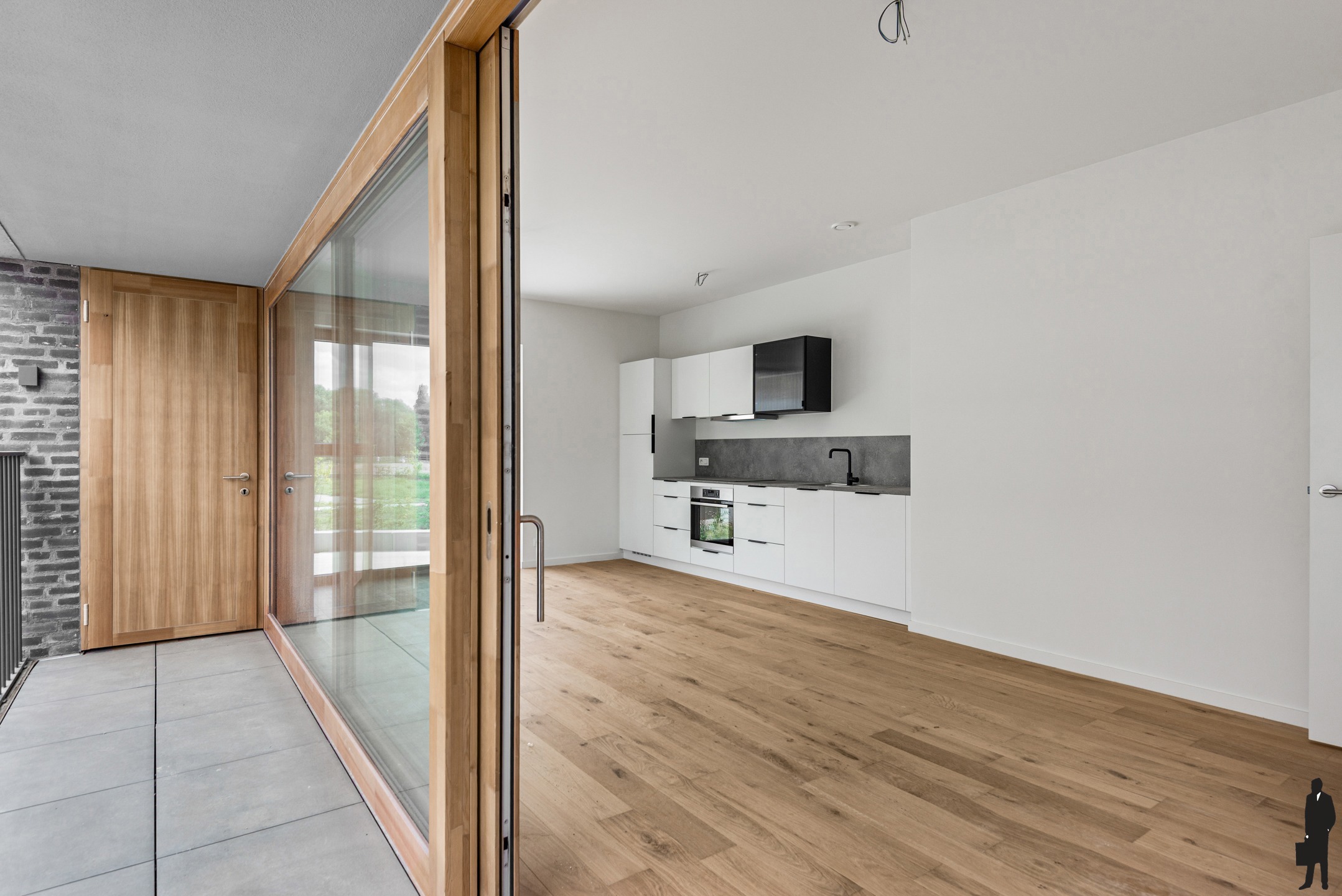 Gelijkvloers app met tuin in prestigieus project in Wilrijk - foto 3