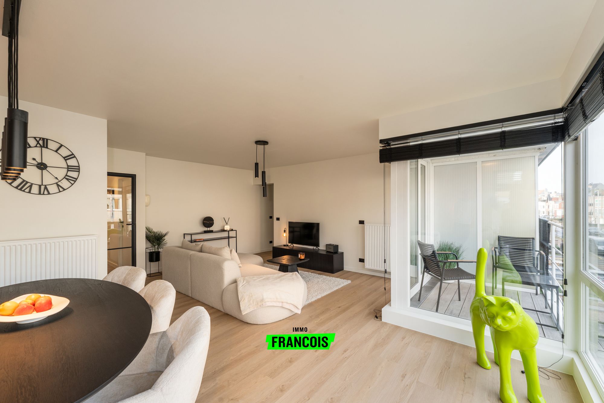 Stijlvol gerenoveerd appartement met terras en 2 slaapkamers te Blankenberge - foto 4