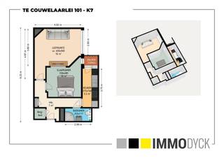 <p><span>Ligging:</span></p><p><span> </span></p><p><span>Appartement op de 7° verdieping van een hoog gebouw (met rustige bewoners) gelegen midden in het centrum van Deurne met alle voorziening qua lokale winkels, supermarkten, horeca, scholen, enz... in de directe omgeving. Ook is er directe toegang tot het openbaar vervoer en bevindt zich het groendomein Rivierenhof op wandelafstand.</span></p><p><span> </span></p><p><span>Indeling:</span></p><p><span> </span></p><p><span>Inkomhal met berg- en vestiairekast, lichte woonkamer met blokjesparket en zicht op het stiltepark, moderne keuken met keramische kookplaat, oven en koelkast, balkonterras (toegankelijk vanuit de keuken), vernieuwde compacte badkamer met douche en hang-wc, 1 slaapkamer<br /><br />In de kelder van het gebouw is er een individuele berging en een gemeenschappelijke fietsenstalling</span></p><p><span> </span></p><p><span>Technische kenmerken</span></p><p><span> </span></p><p><span>EPC Label B (geen renovatieplicht), elektriciteit conform, pvc ramen met dubbel beglazing</span></p>