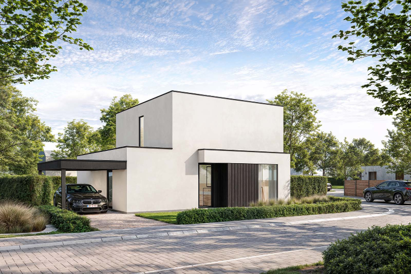 Moderne nieuwbouwvilla met zuidwest gerichte tuin - foto 3