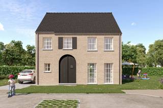 <p><strong>Lot 12 van dit nieuwbouwproject is een mooie open bebouwing op een perceel van 578 m² en heeft een bewoonbare oppervlakte van circa 202 m².<span> Dit lot heeft volgende indeling: Op het gelijkvloers vinden we een inkomhal met gastentoilet, leefruimte met salon, eetplaats en een open keuken met ontbijthoek en aansluitend een ruime berging. Op de eerste verdieping bevindt zich de badkamer met bad en douche en drie volwaardige slaapkamers. Met een zolderverdieping bereikbaar via een vaste trap beschikt de woning over de mogelijkheid tot een 4de slaapkamer.</span></strong><br /><br /><span>Algemene info</span><br />Dit nieuwbouwproject met 12 woningen wordt gerealiseerd aan de Ploegstraat te Poederlee. Deze weg is een nieuwe zijstraat van de Kouter. Doordat deze nieuwe weg doodlopend is, komt er hier geen doorgaand verkeer waardoor er een autoluwe omgeving ontstaat. Er is hierbij niet enkel plaats voor bebouwing maar ook voor openbaar groen. Dankzij een charmant groen pleintje vormt deze verkaveling een rustig geheel waar het aangenaam wonen is.</p>
<p>Een van de grote troeven van dit project is zijn mooie ligging. U woont hier immers in het hart van Poederlee waardoor u alle nodige winkels en gezellige horecazaken vlak bij de deur vindt. In de ruimere omgeving vindt u echter ook veel groen wat dan weer uitnodigt tot een mooie wandeling of een ontspannende fietstocht.</p>
<p><span>Bij het ontwerp van de woningen werd bewust gekozen voor een klassieke architectuur waardoor dit project een tijdloze uitstraling krijgt.</span></p>
<p><span>Ook binnen werd er veel aandacht geschonken aan woonkwaliteit. Zo hebben alle woningen een ruime, lichte woonkamer met open keuken. Hierbij staan de leefruimtes in direct contact met de achtertuin. Hierdoor kunt u dus steeds genieten van het zicht op uw volledig aangelegde tuin.</span></p>
<p><span>Dankzij deze troeven biedt dit project dan ook een mooie kans op een duurzame en kwalitatieve woning op een toplocatie te Poederlee.</span></p>