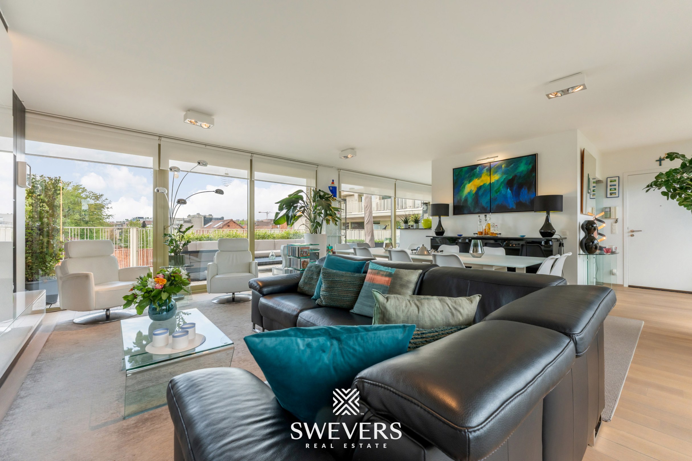 Ruim penthouse van 122 m² met uitzonderlijk ruime terrassen in Hasselt - foto 4