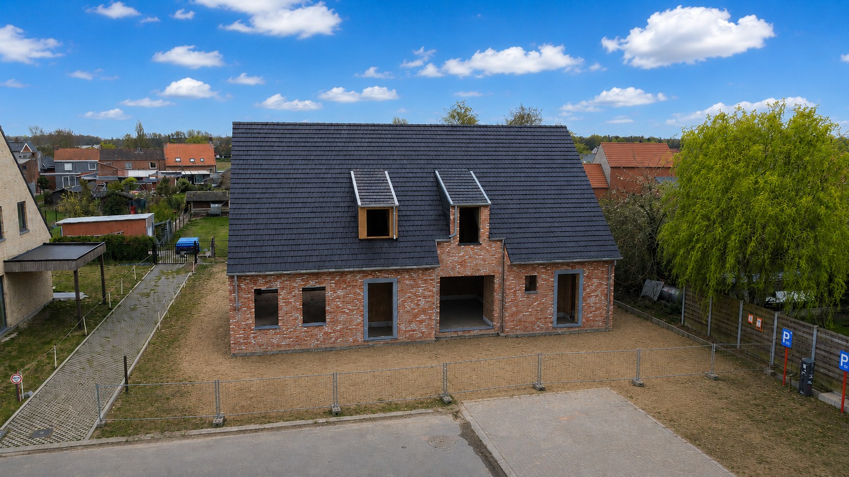 Rustieke 3-slaapkamer nieuwbouwwoning met Zuidelijke oriëntatie nabij centrum Houthulst - foto 4