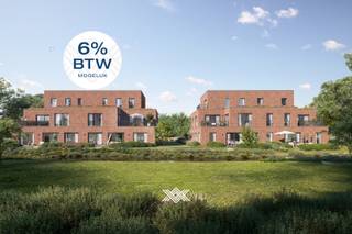 Gelegen in het groene Merelbeke, op fietsafstand van het centrum, vindt u dit gelijkvloers appartement in het hedendaags nieuwbouwproject genaamd...