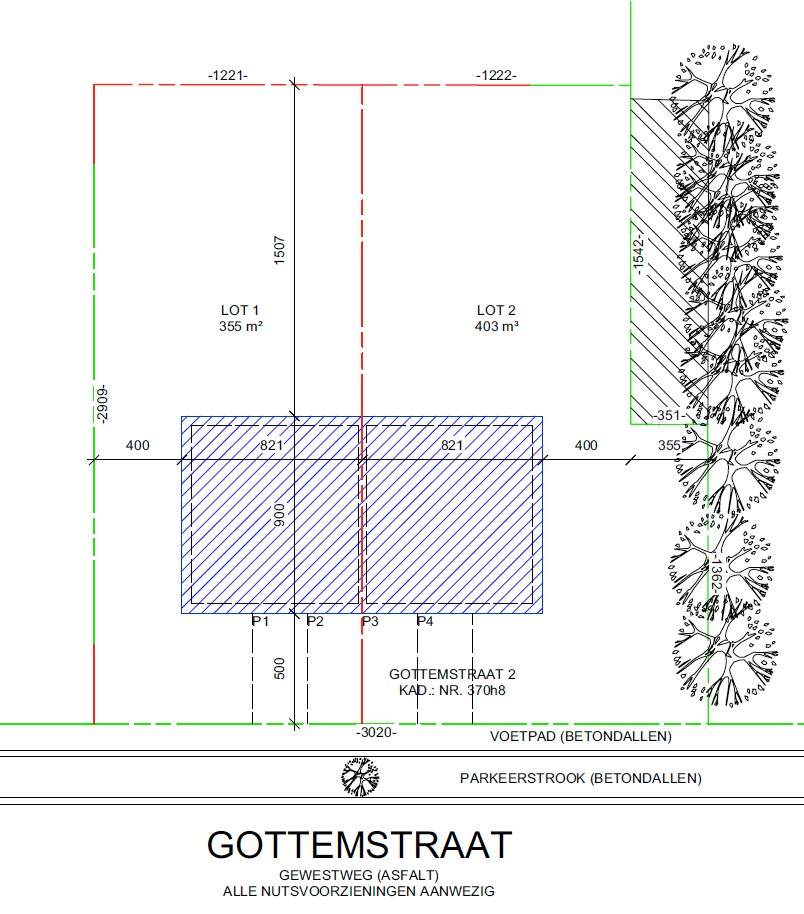 Bouwgrond halfopen bebouwing in Dentergem (6% btw) - foto 3