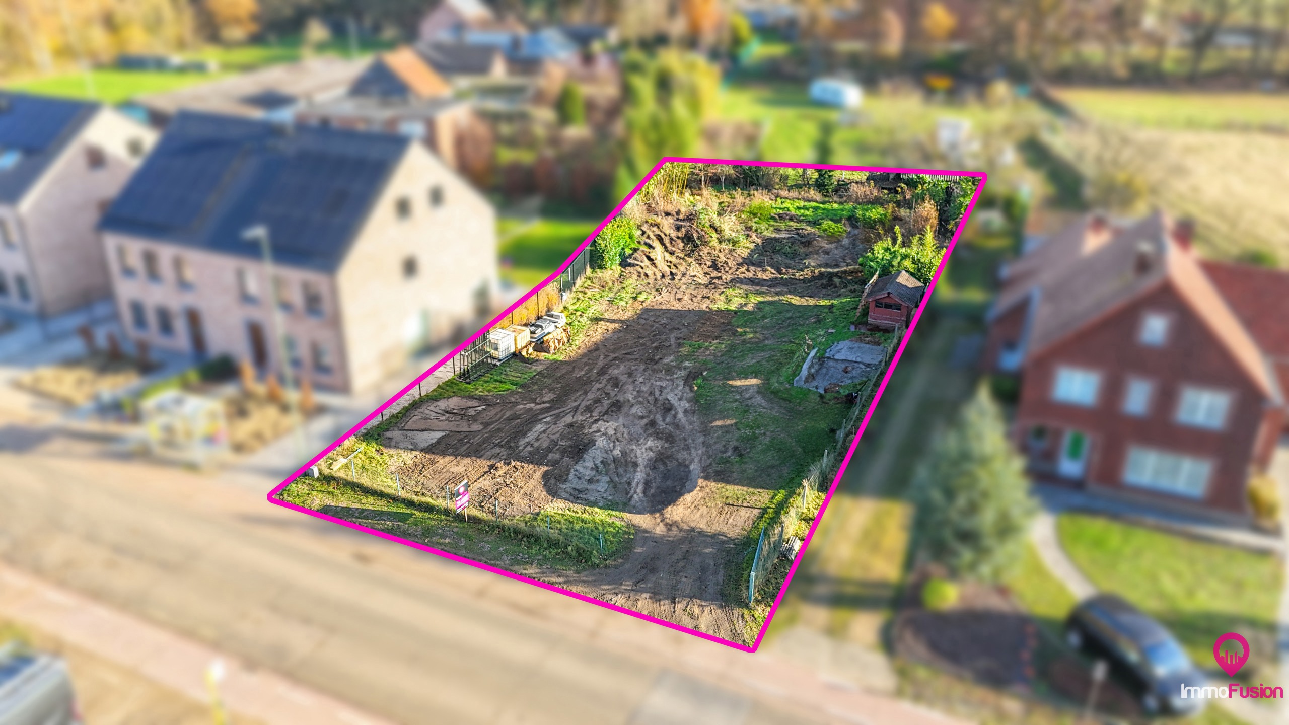 Centraal gelegen open bouwgrond op 7are 31ca met groenzicht! - foto 1