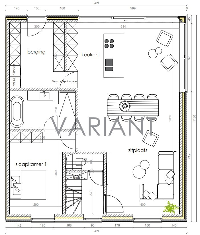 Maison à vendre à Wervik avec 3 chambres - photo 5