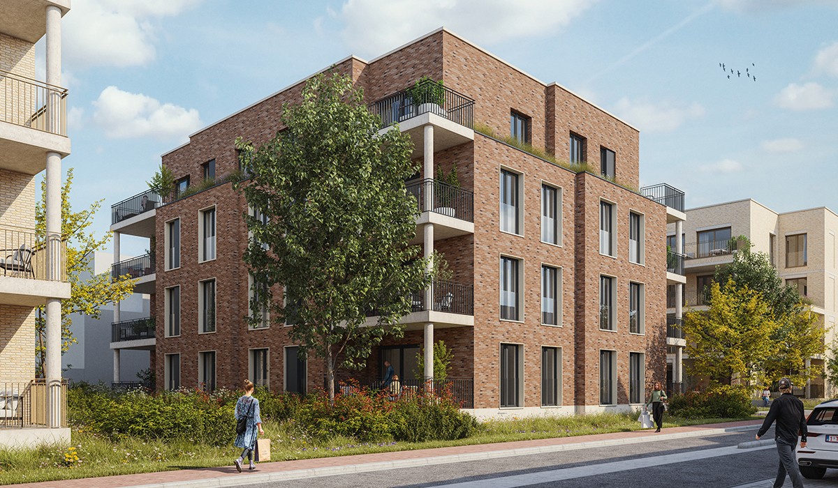 App. B2.0.2: gelijkvloers appartement met 1 slaapkamer met zicht op het Noordhofpark - foto 2