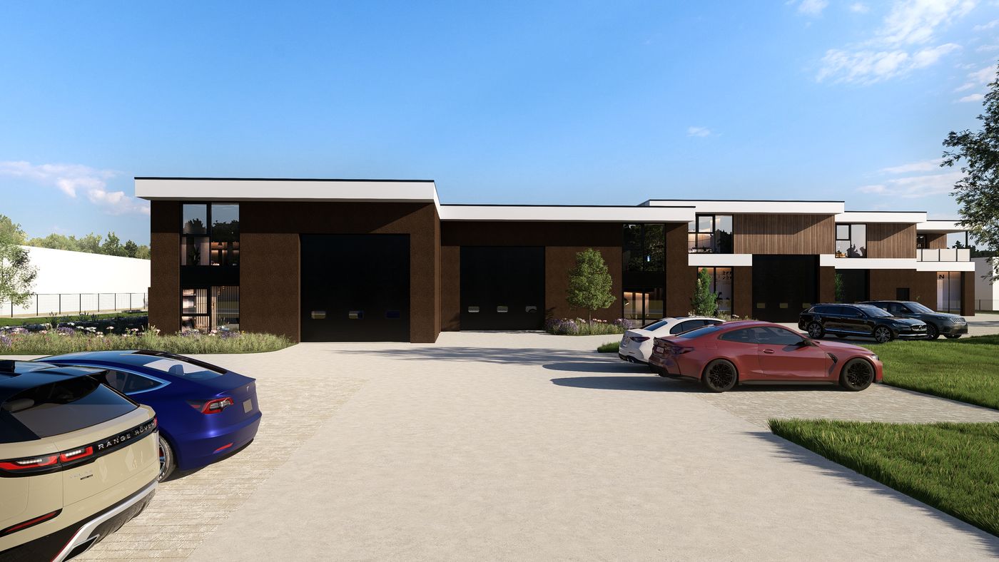 Duurzaam en architecturaal nieuwbouw KMO-unit van 255 m² te Evergem - foto 5
