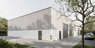 <p><span>Acht zeer goed gelegen nieuwbouw magazijnen tussen 90m² en140m² </span></p><p><span> </span></p><p><span>Volledig nieuwe magazijnen gelegen op een centrale ligging te Schoten.</span></p><p><span> </span></p><p><span>Elke unit heeft 1 parkeerplaats.</span></p><p><span>Op het terrein zijn 2 bezoekersparkings aanwezig</span></p><p><span>Hoogte elektrische poorten : 4,5 m</span></p><p><span>Regenwaterput per unit met 1 kraan</span></p><p><span> </span></p><p><span>Er zijn geen toiletten aanwezig, maar dit is mogelijk bij te plaatsen.</span></p><p><span>Beschikbaar vanaf 1/01/2027.</span></p><p><span> </span></p><p><span>UNIT 1 : opp. 133 m² - € 1.111 p/m</span></p><p><span>UNIT 2 : opp. 124 m² - € 1.088 p/m</span></p><p><span>UNIT 3 : opp. 140 m² - € 1.163 p/m</span></p><p><span>UNIT 4 : opp. 130 m² - € 1.085 p/m</span></p><p><span>UNIT 5 : opp. 140 m² - € 1.163 p/m</span></p><p><span>UNIT 6 : opp. 130 m² - € 1.085 p/m</span></p><p><span>UNIT 7 : opp. 135 m² - € 1.128 p/m</span></p><p><span>UNIT 8 : opp. 90 m² - € 783 p/m</span></p><p><span> </span></p><p><span> </span></p>