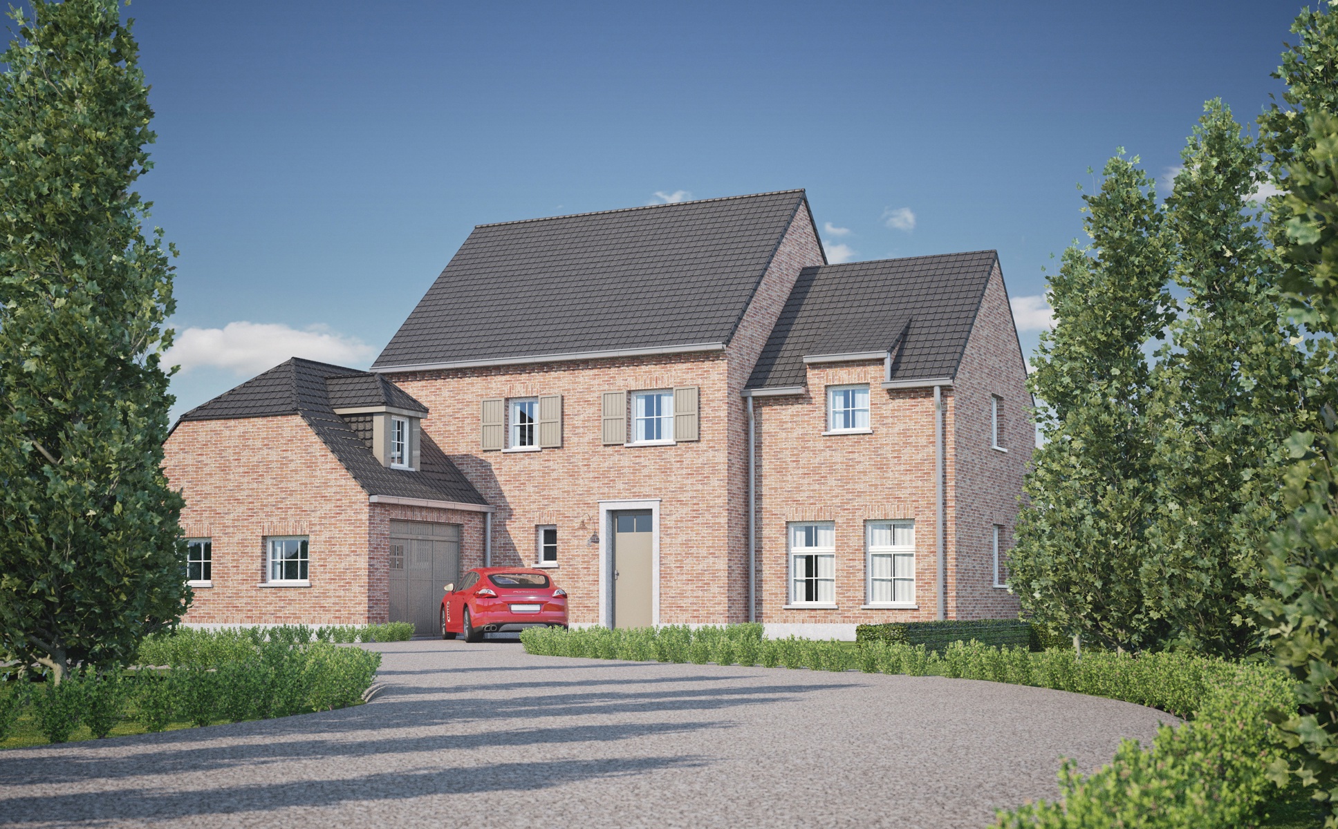 Nieuwbouwvilla in Residentiële Woonwijk van Brasschaat - foto 1