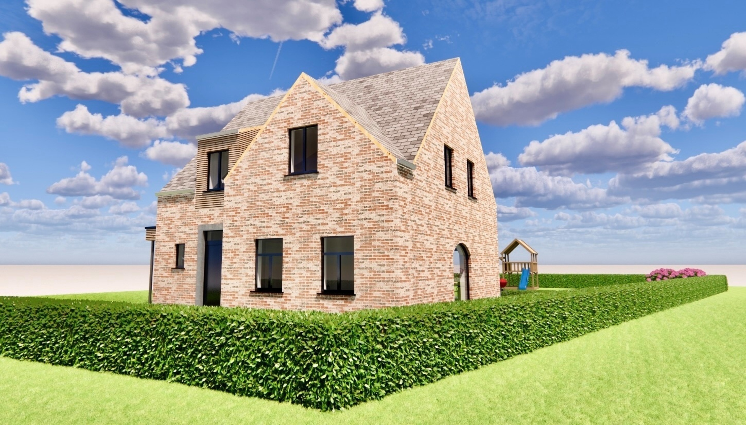 MOOI GELEGEN kwalitatieve NIEUWBOUWVILLA op 608m, OPEN ZICHT - foto 4