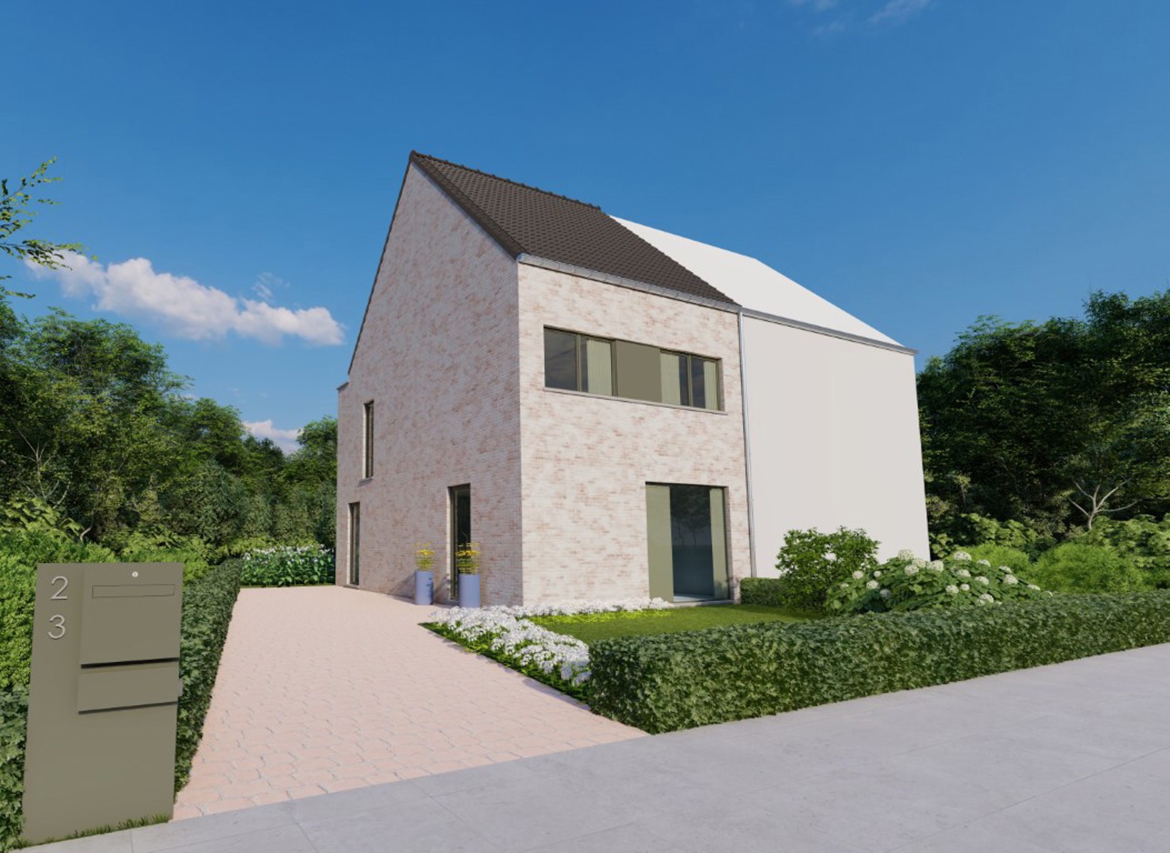 Energiezuinige woning in Lippelo – Lot 1 - foto 1