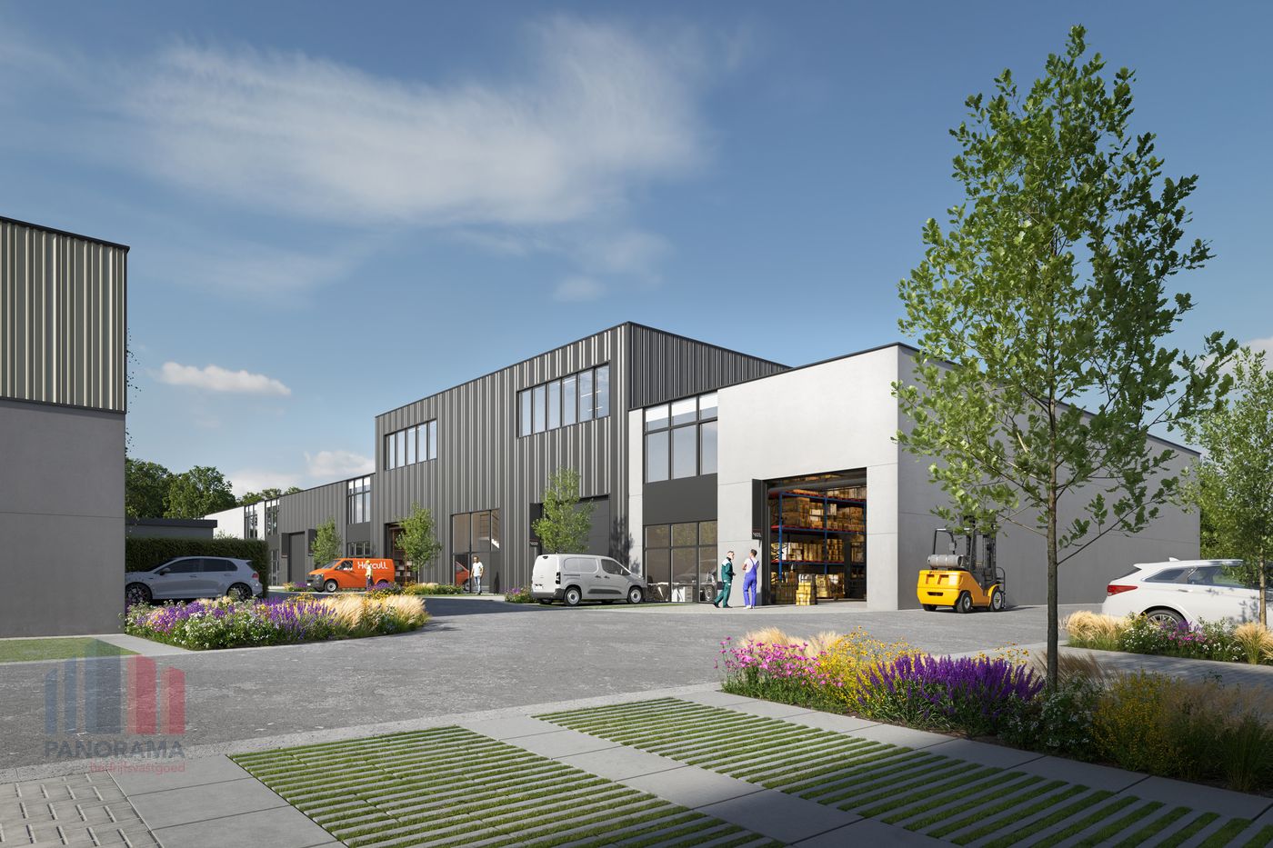 Nieuwbouw KMO-unit van 180 m² te koop – Strategisch gelegen nabij E17 in Anzegem - foto 2