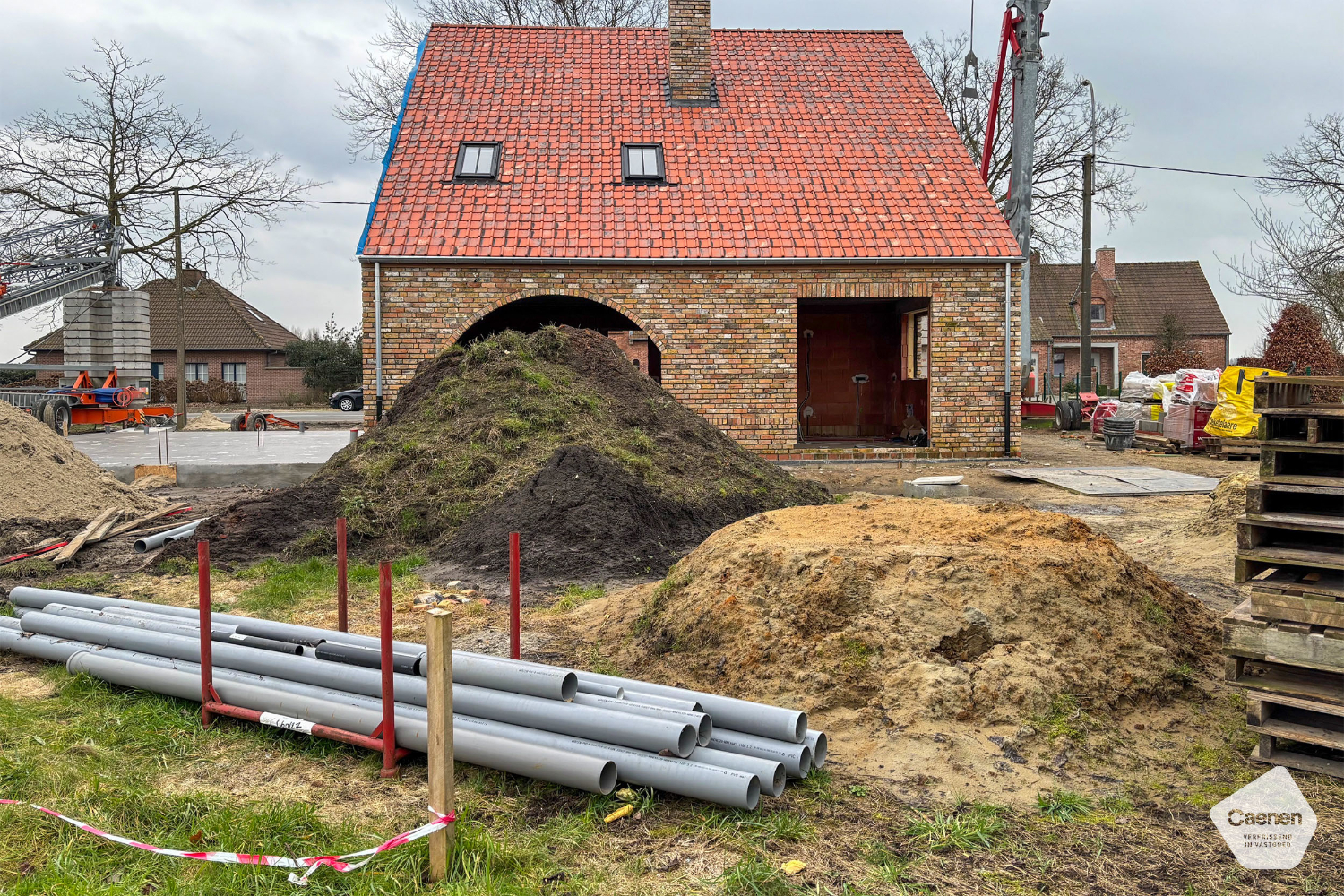 Bouwgrond voor open bebouwing in het landelijke Ruddervoorde. - foto 5