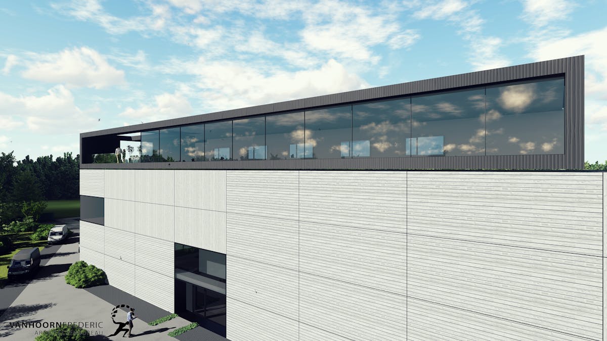 Industrial land (6,649 m²) with building permit for 2,936 m². - photo 2