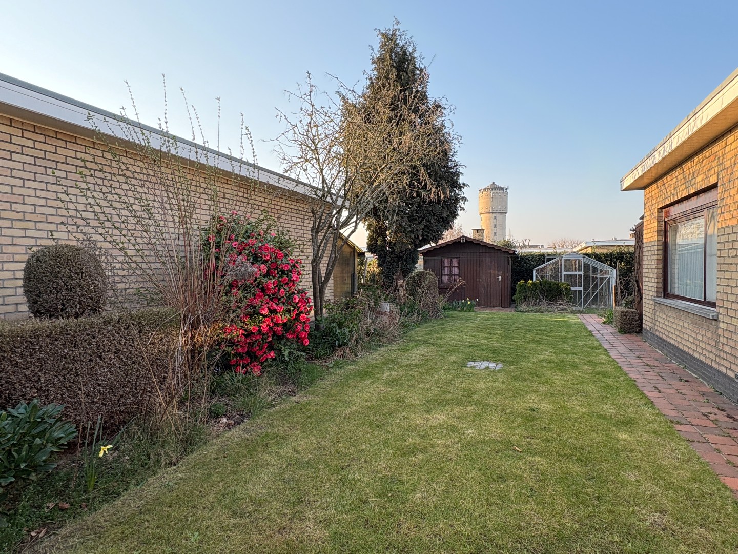 Gelijkvloerse woning op 408m² met 3slks, garage en tuin. - foto 2