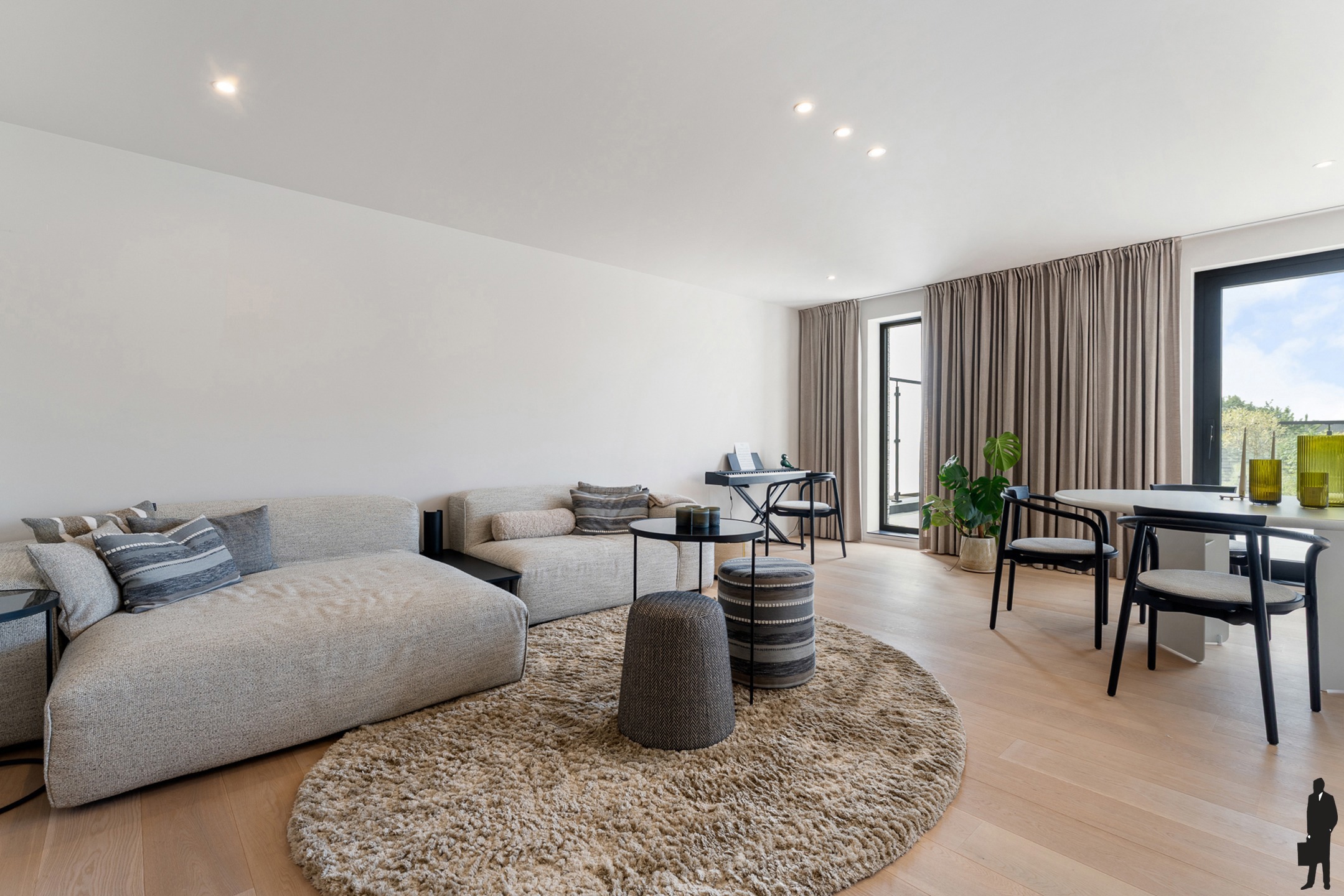 Luxe duplex-app. met ruim terras en eigen inkomhal te SKW. - foto 4
