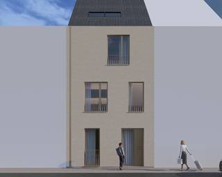 Nieuwbouwproject – Woning met 3 studentenkamers te koop in Leuven (Naamsesteenweg 339 - Groenstraat 124)Ontdek deze energiezuinige nieuwbouw: een...