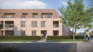 Ruim appartement op de eerste verdieping met 2 slaapkamers, op een unieke rustige ligging te Mol Achterbos.  Een ondergrondse autostaanplaats...
