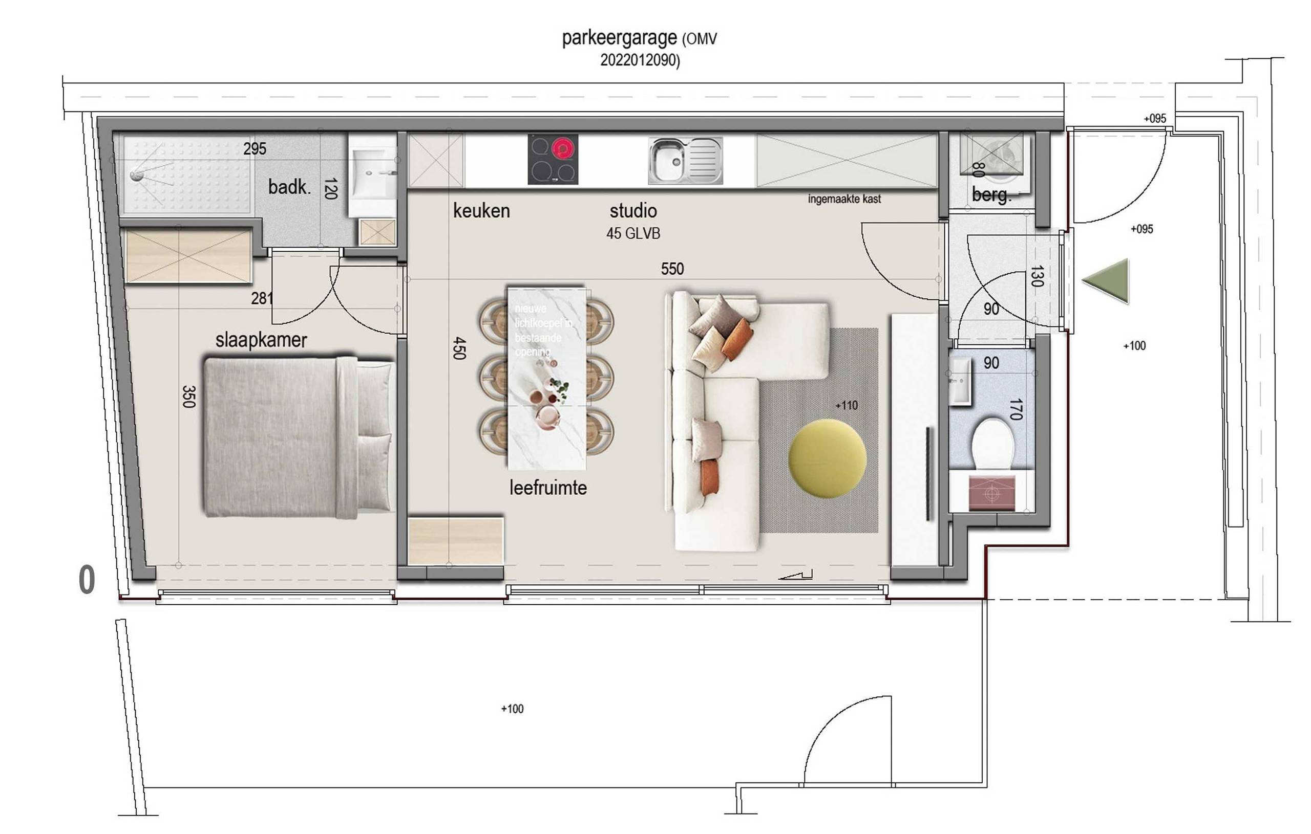 Apartment for sale in Ypres with 1 bedroom - photo 5