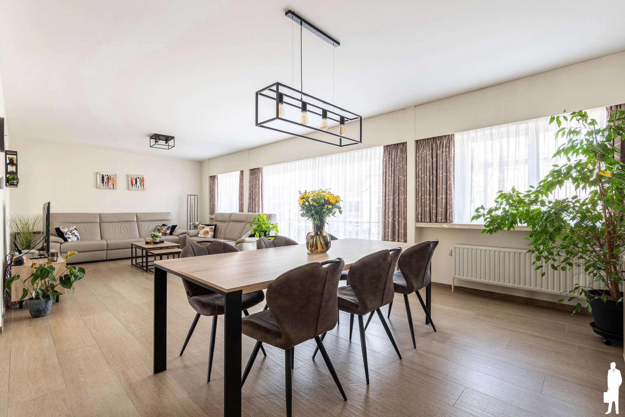 Ruim duplex app met 5 slpks, terras + privatieve tuin - foto 4