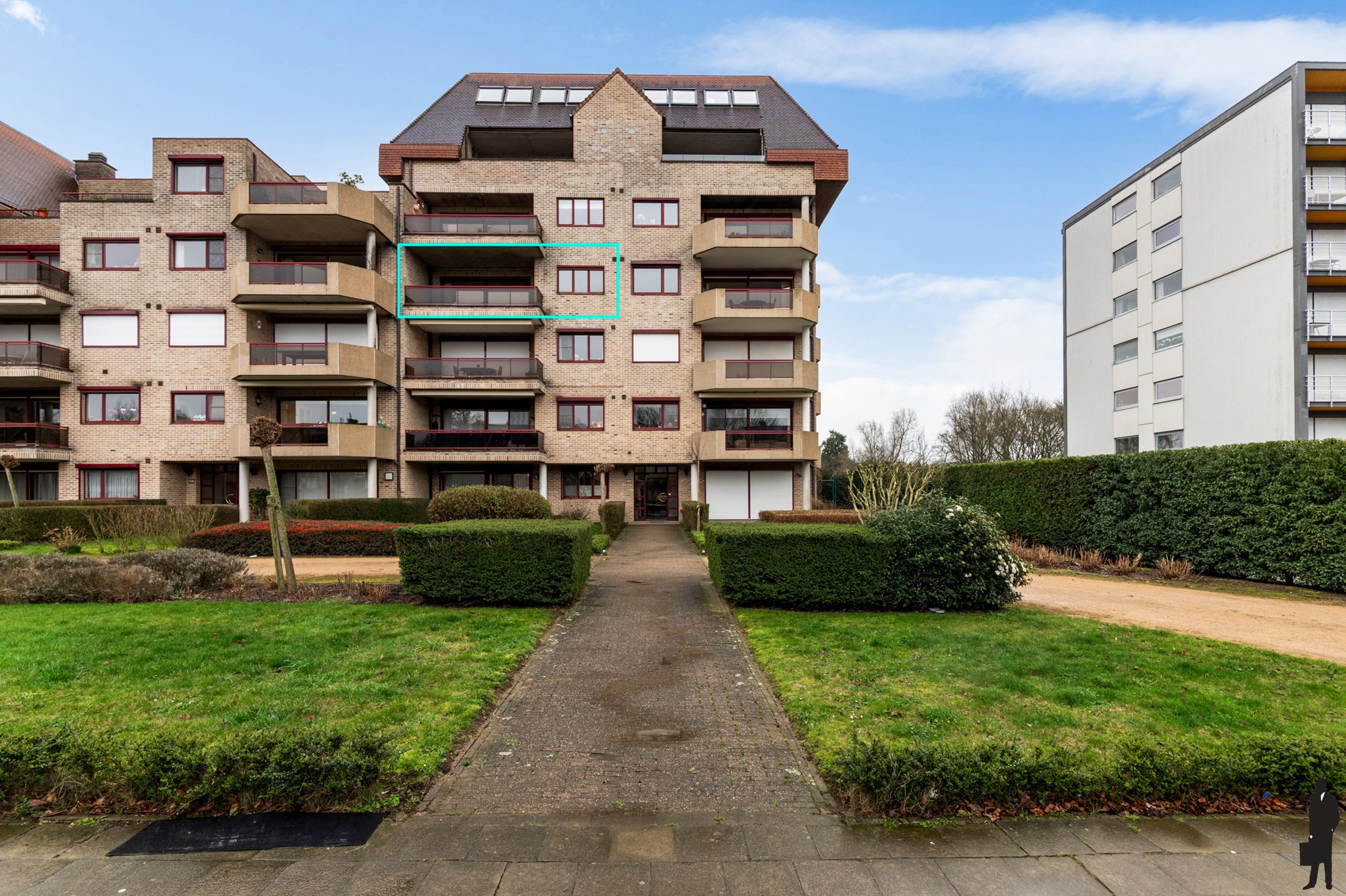 Ruim appartement met 2 slpks, 2 terrassen en staanplaats - foto 1