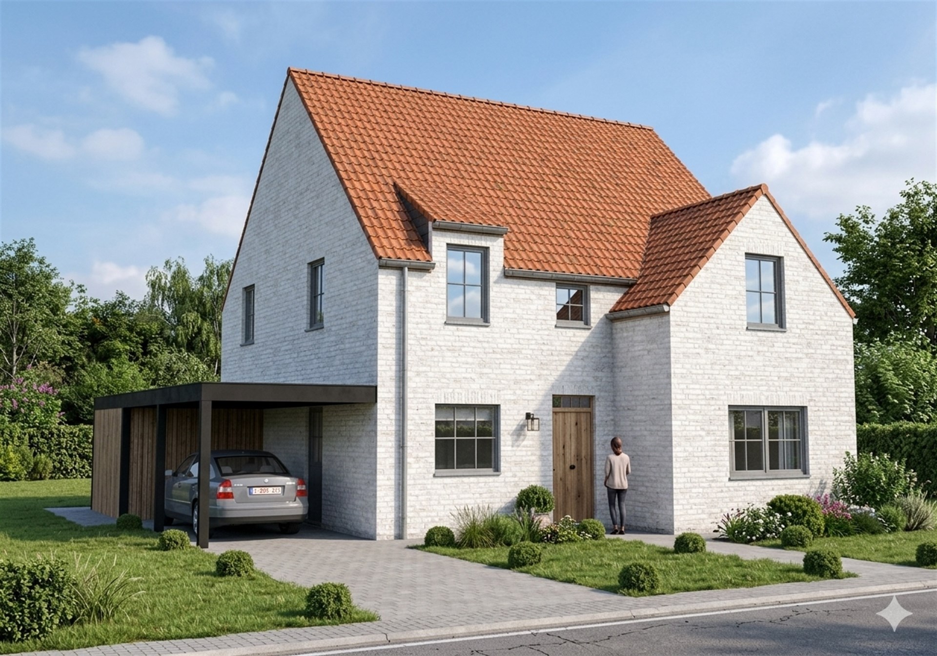 Gunstig gelegen bouwgrond voor alleenstaande villa - foto 1