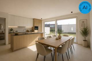 Benieuwd naar deze woning? <br />Wijsvastgoed zet de deuren open op zaterdag 19/09/2026 van 14u tot 16u!<br />---------------------<br /><br />Ontdek deze energiezuinige nieuwbouwwoning in een kleinschalig project van slechts 5 nieuwe eengezinswoningen op een rustige locatie in de Achterstraat vlakbij alles!<br /><br />De woning beschikt over een lichtrijke leefruimte met open keuken, praktische bijkeuken, ruime berging en gastentoilet. Op de eerste verdieping bevinden zich 3 volwaardige slaapkamers en een stijlvolle badkamer met ligbad, inloopdouche en dubbele lavabo. De ruime zolder, voorzien van alle nodige aansluitingen, biedt tal van mogelijkheden als extra slaapkamer, hobbyruimte of bureau.<br /><br />Dankzij zonnepanelen, een lucht/water warmtepomp, ventilatiesysteem D, hoogrendementsbeglazing en een volledig isolatiepakket geniet u van een uiterst energiezuinige woning. Aankoop aan 6% BTW is mogelijk mits voldoen aan de voorwaarden!<br /><br />Eigen keuze naar afwerking in samenspraak met de ontwikkelaar!<br /><br />Troeven:<br />- Kleinschalig nieuwbouwproject van 5 woningen<br />- Rustige ligging in centrum Ertvelde<br />- 3 slaapkamers + ruime zolderverdieping met vaste trap (4de slaapkamer)<br />- Zonnepanelen, warmtepomp en ventilatiesysteem D<br />- Ruime leefruimte met open keuken<br />- Praktische bijkeuken en extra berging<br />- Mogelijkheid aankoop aan 6% BTW<br /><br />De totaalprijs bedraagt 483.600 euro (excl. notariskosten)!<br />Hier zitten de 12% registratierechten en 6% BTW al in opgenomen!<br /><br />De ideale instapklare woning voor gezinnen of voor wie graag centraal in Ertvelde woont, met alle ruimte, comfort en rust binnen handbereik.<br />Meer info of een bezoek? Stuur gerust een e-mail naar hallo@wijsvastgoed.be, dan bellen wij u op voor een WIJS bezoek !