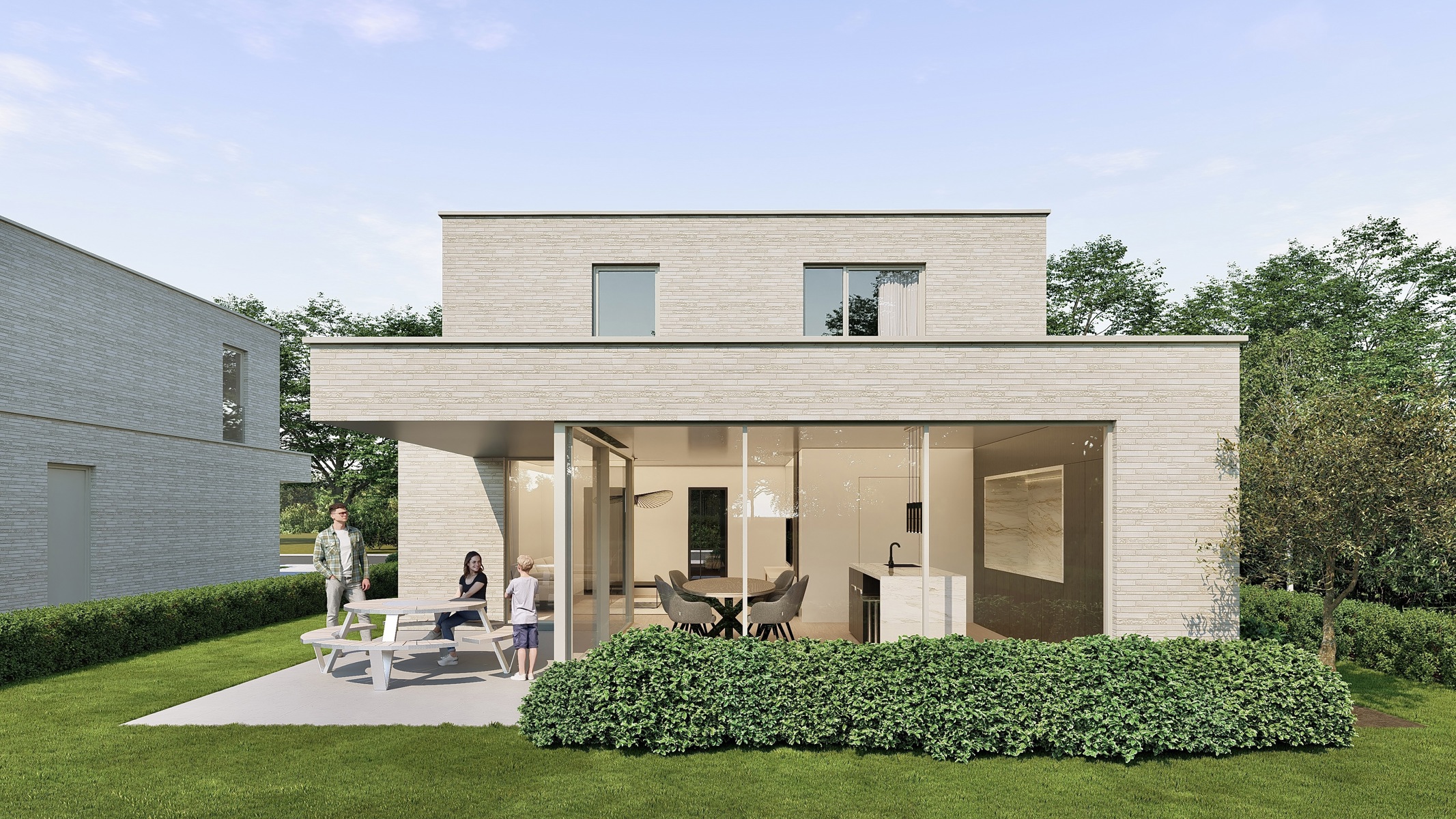 Exclusieve nieuwbouwvilla's + bouwgrond nabij centrum Maldegem – 6% btw mogelijk - foto 5