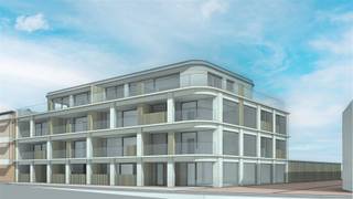 Projet approuvé pour la construction de 13 appartements (3 étages)NewLine#RDC :- appartement d'une chambre de 64 m², terrasse de 15 m² + jardin...