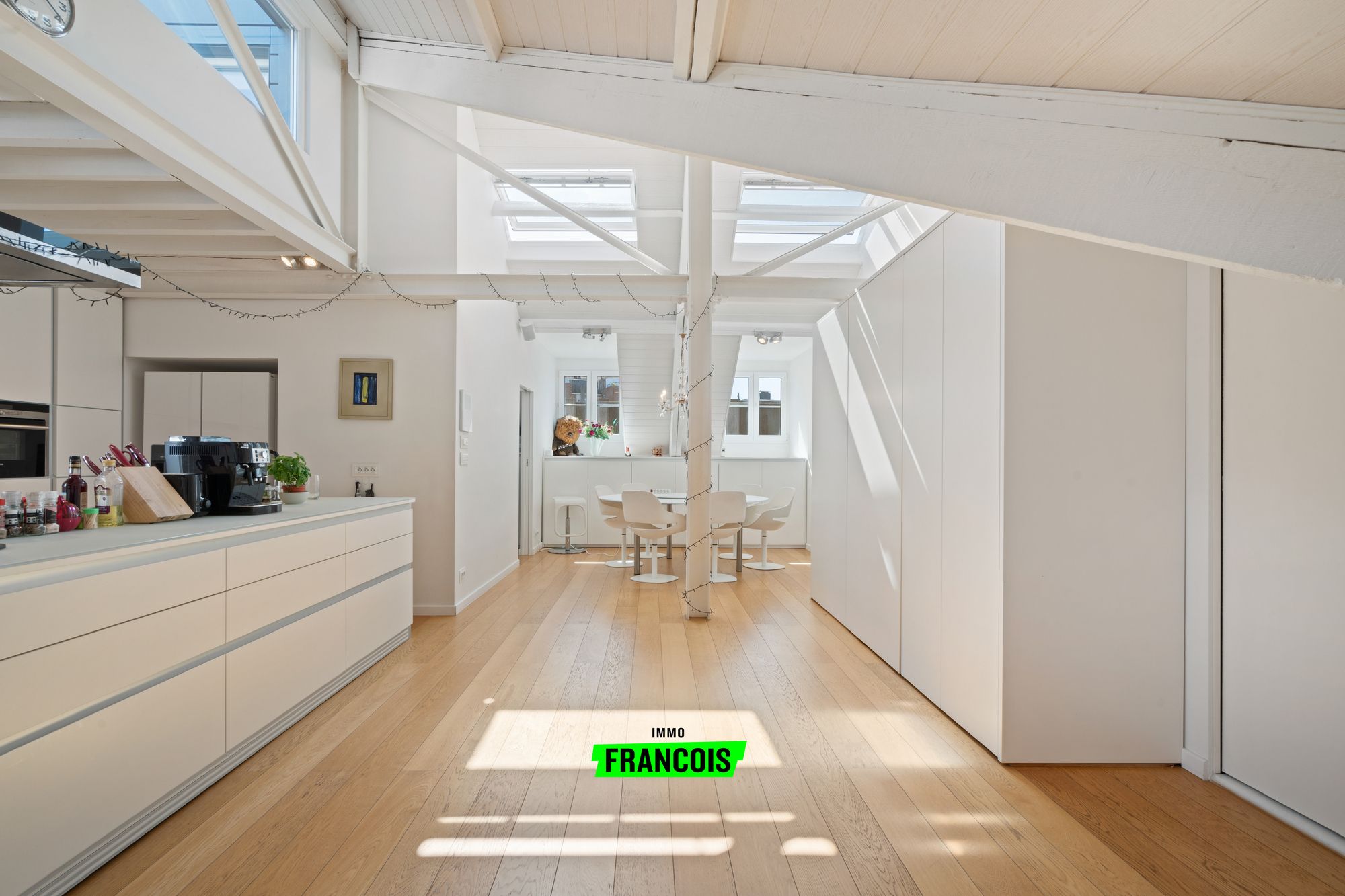 Prachtig en luxueus gemeubeld penthouse in het centrum van Brussel - foto 5