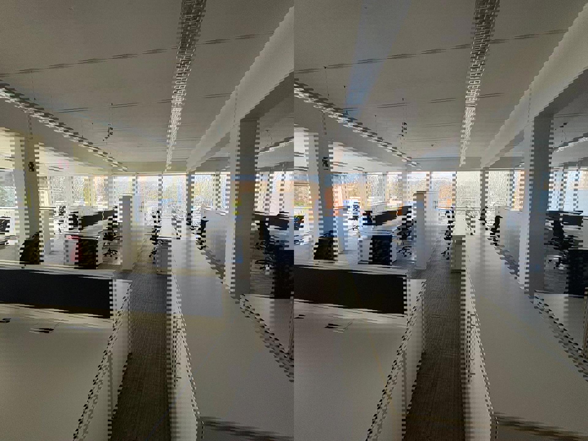 Instapklaar kantoor 1405 m² met parking langs de E313 - foto 5