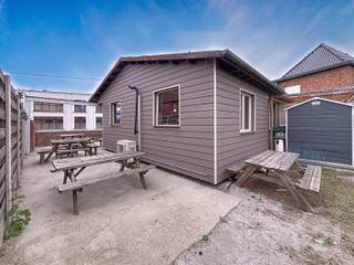 Goed draaiende frituur met eetzaal en terras in Rotselaar - verkoop volledige eigendom!(Frituur €160.000 en grond €190.000)Op een gunstige locatie,...