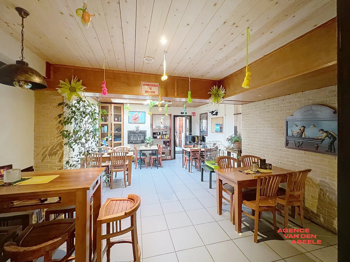 Handelspand bestaande uit eethuis met café en privé woonst - foto 5