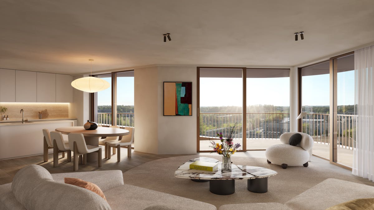 Exclusief wonen aan de Leie met uitzonderlijk terras (75m²)! - foto 4