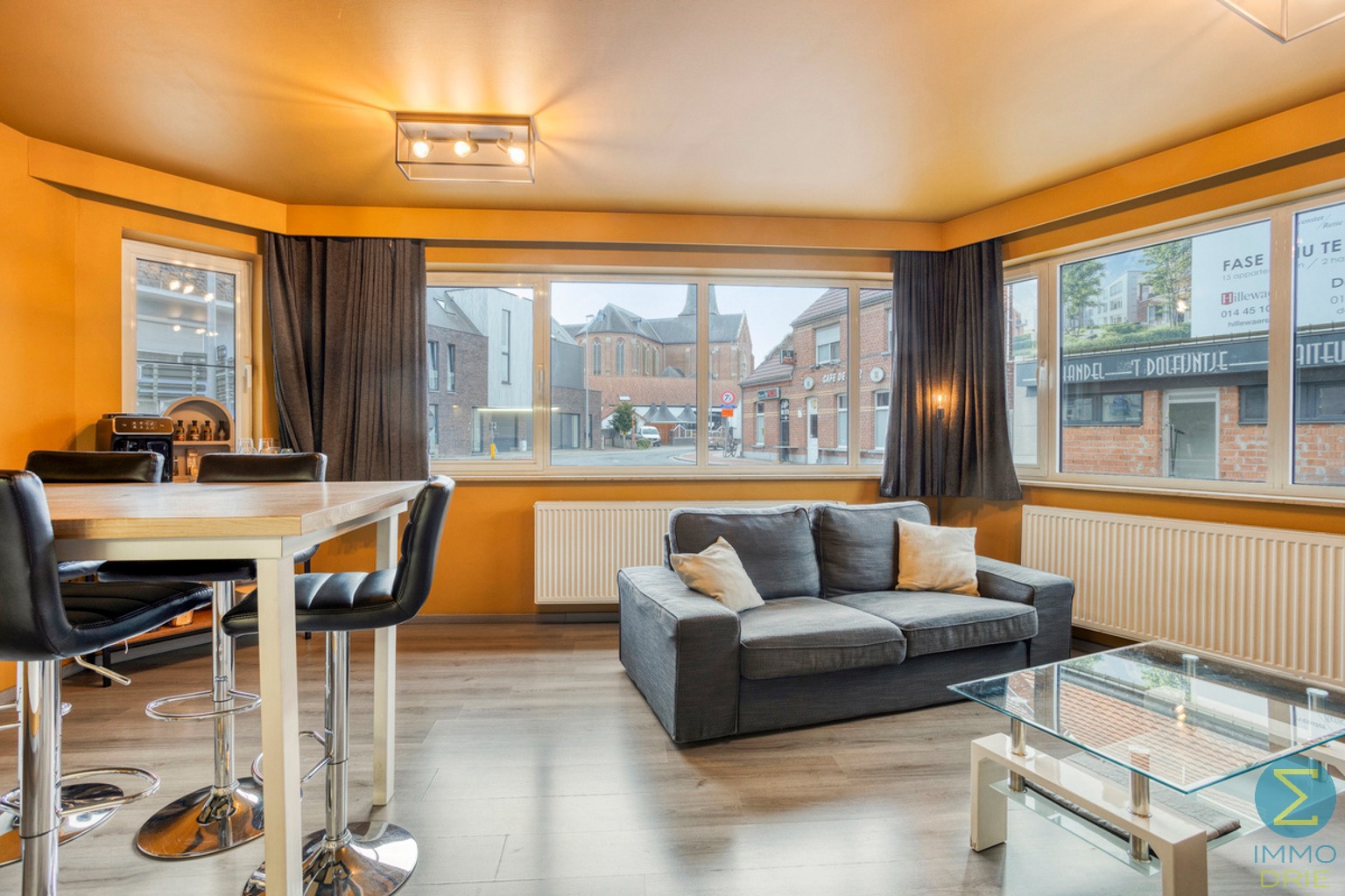 Gelijkvloersappartementje van 58m²  met 1 slaapkamer.  - foto 3