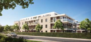 Appartement op de eerste verdieping in het mooie DOMEIN BEVERHOF gelegen tussen Roeselare en Beveren, in een afgesloten groen aangelegd domein...