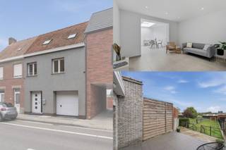 In het centrum van Zonnebeke, op wandelafstand van winkels, school en andere voorzieningen, bevindt zich deze <strong>instapklare woning met 4 slaapkamers, inpandige garage en zonnige tuin</strong>. De woning beschikt over een <strong>gunstig EPC-label B</strong>, conforme elektriciteit tot 2049 en is asbestveilig.<br /><br /><strong>Indeling</strong>
<ul>
<li>Gelijkvloers: inkomhal met gastentoilet (9 m²), lichtrijke woon- en eetkamer met open keuken (41 m²), berging (5 m²) die toegang biedt tot de kelder (28 m²). Daarnaast is er nog een inpandige garage van 11 m². </li>
<li>Eerste verdieping: nachthal, 2 slaapkamers (13 - 11 m²) en badkamer met douche, ligbad, toilet en enkelvoudige wastafel (7 m²).</li>
<li>Tweede verdieping: nachthal, 2 slaapkamers ( 11 - 6 m²). </li>
<li>Derde verdieping: zolder (bereikbaar via het zolderluik)</li>
</ul>
<br /><strong>Kenmerken</strong>
<ul>
<li>Zonnige tuin</li>
<li>CV op aardgas, dak- en muurisolatie</li>
<li>Recente vernieuwingen aan o.a. plat dak, dakgoten, afvoeren en voorgevel</li>
</ul>
<br /><strong>Meer informatie of een vrijblijvend bezoek?</strong><br />Contacteer Eden op 0470 43 78 21 of mail info@minthus.be<br />