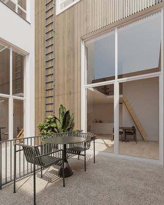 Nieuwe gemeubelde studio's met een EPC A-label op een toplocatie te centrum Leuven!Project bestaande uit 28 eigentijdse ruime en lichtrijke studio's...