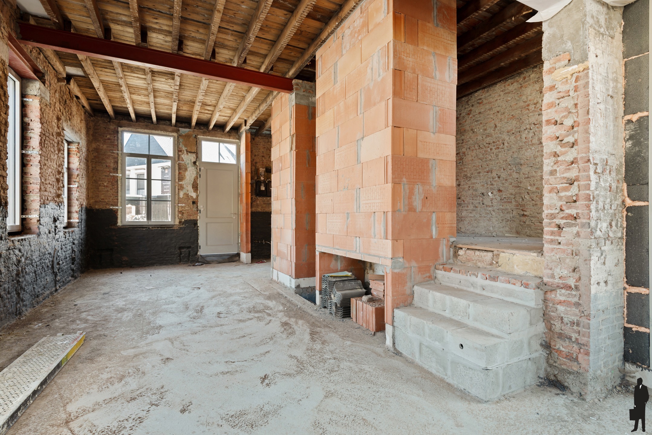 Af te werken woning in het centrum van Kontich-Kazerne - foto 3