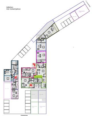 RUIME PROJECTGROND met een uitzonderlijk potentieel in het hart van Ronse, op een strategische locatie tussen de Elzeelsesteenweg en de...
