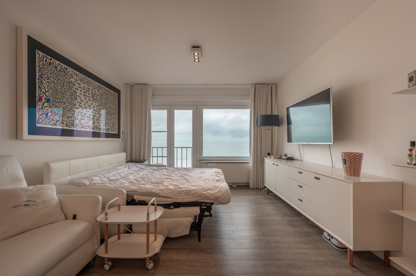 Luxueus ingerichte studio met frontaal zeezicht én eigen kookmogelijkheden te Blankenberge - foto 5